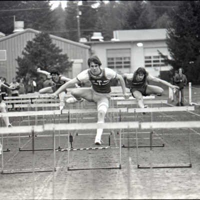 North Thurston High School vs. Tumwater High School, Track Meet, 1978: Frame 28a