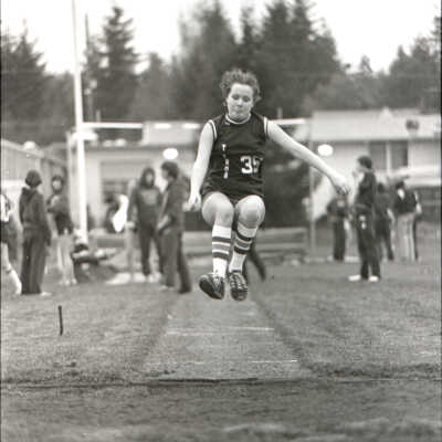 North Thurston High School vs. Tumwater High School, Track Meet, 1978: Frame 32a