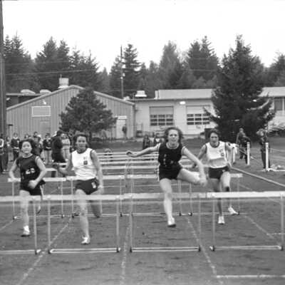 North Thurston High School vs. Tumwater High School, Track Meet, 1978: Frame 35a