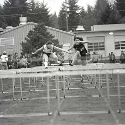 North Thurston High School vs. Tumwater High School, Track Meet, 1978: Frame 38a