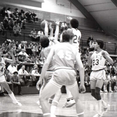 Saint Martin's vs. Lewis-Clark State College, Men's Basketball, 1981