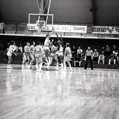 Saint Martin's vs. Lewis-Clark State College, Men's Basketball, 1981: Frame 13a