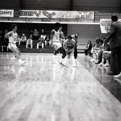 Saint Martin's vs. Lewis-Clark State College, Men's Basketball, 1981: Frame 14a