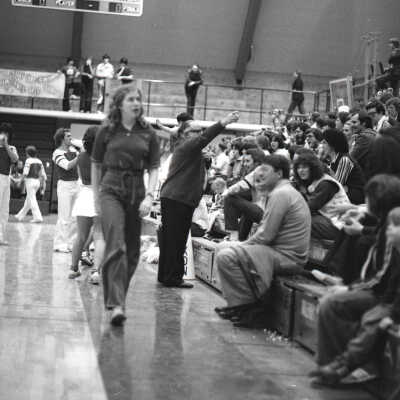 Saint Martin's vs. Lewis-Clark State College, Men's Basketball, 1981: Frame 20a
