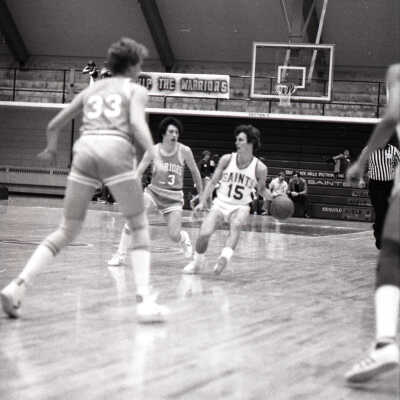 Saint Martin's vs. Lewis-Clark State College, Men's Basketball, 1981: Frame 23a