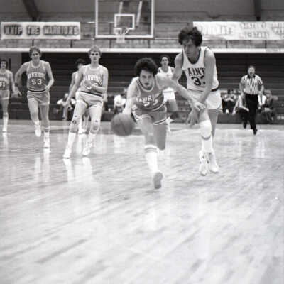 Saint Martin's vs. Lewis-Clark State College, Men's Basketball, 1981: Frame 29a