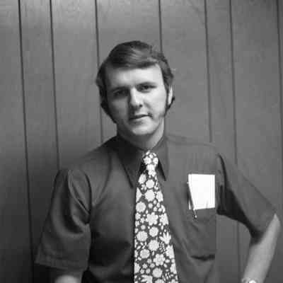 Roger Emerson poses for the Lacey Leader