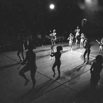Baton Twirlers, MAD Festival, Marcus Pavilion, St. Martin's University, 1976: Frame 14a