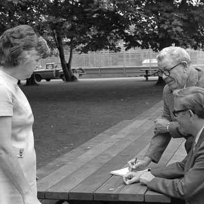 Unidentified people, 1972: Frame 9