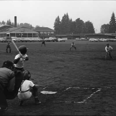 Little League playoff game, June 1973: Frame 1a