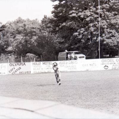 Captain Coyotes women's slowpitch game, 1975: Frame 6