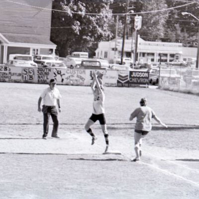 Captain Coyotes women's slowpitch game, 1975: Frame 4