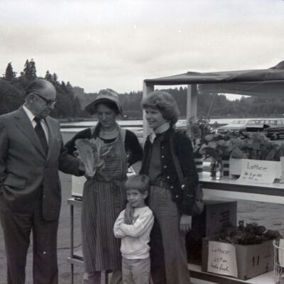 Unidentified people, 1976: Frame 1