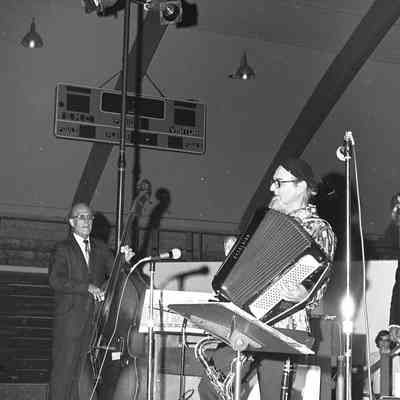 Unidentified musicians, MAD Festival, Marcus Pavilion, St. Martin's University, Date unknown: Frame 2a