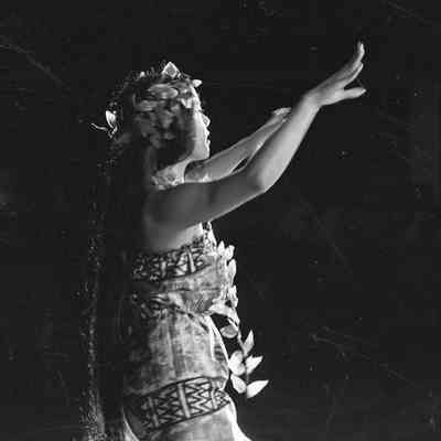 Unidentified hula dancer, MAD Festival, Date unknown: Frame 2k