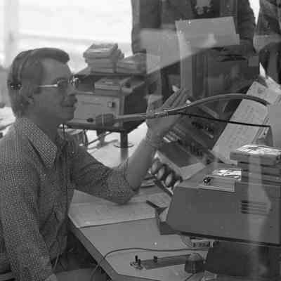 P. J. Kirkland, Radio Studio, Date unknown: Frame 29b