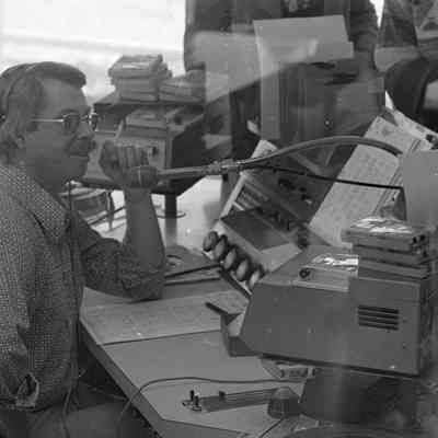 P. J. Kirkland, Radio Studio, Date unknown: Frame 30b