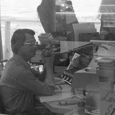 P. J. Kirkland, Radio Studio, Date unknown: Frame 33b