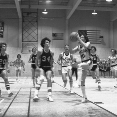 Timberline v. Shelton, Timberline High School gym, 1976: Frame 16b