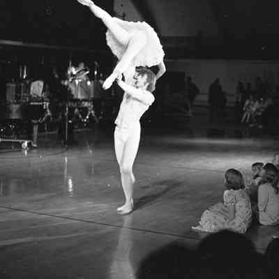 Unidentified dancers, MAD Festival, Marcus Pavilion, St. Martin's University, 1976: Frame 24c