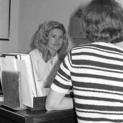 Sheryl Blix and Unidentified man, Date unknown: Frame 27
