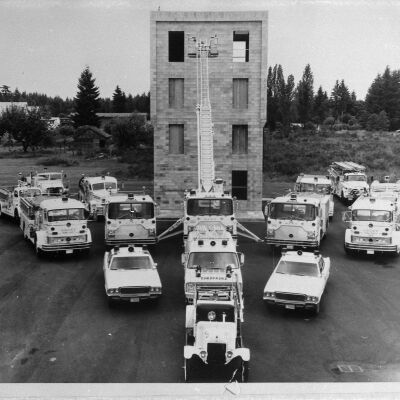 Building and emergency vehicles, Date unknown: Frame 11b