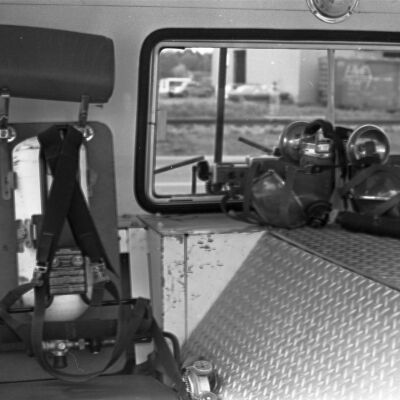 Ambulance interior, Date unknown: Frame 13a