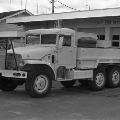 Fire Dept. truck, Date unknown: Frame 20a