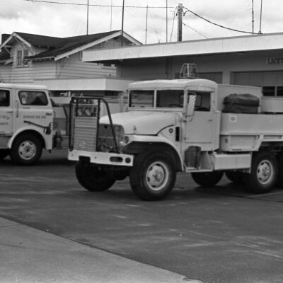 Fire Dept. truck, Date unknown: Frame 21a