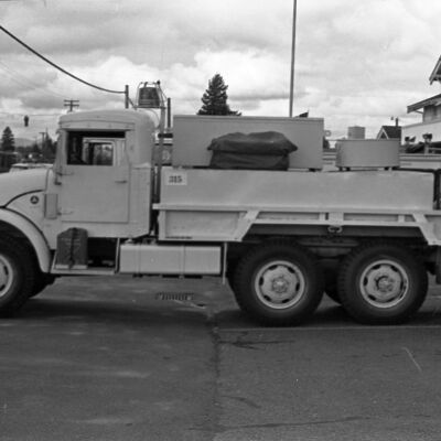 Fire Dept. truck, Date unknown: Frame 22a