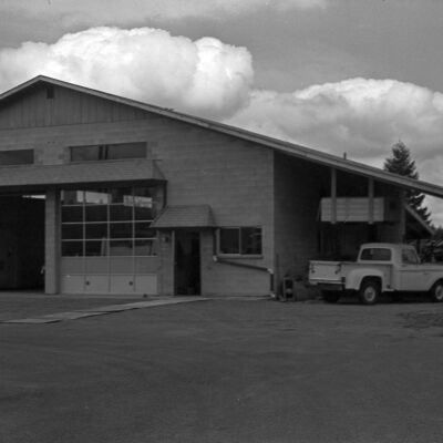 Fire Dept. exterior, Date unknown: Frame 30b