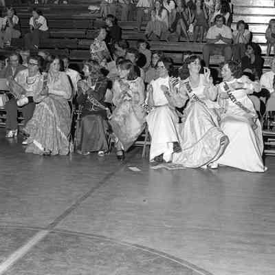 Unidentified people, MAD Festival, Marcus Pavilion, St. Martin's University, 1976: Frame 31e