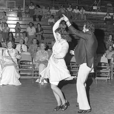 Unidentified dancers, MAD Festival, Marcus Pavilion, St. Martin's University, 1976: Frame 32e