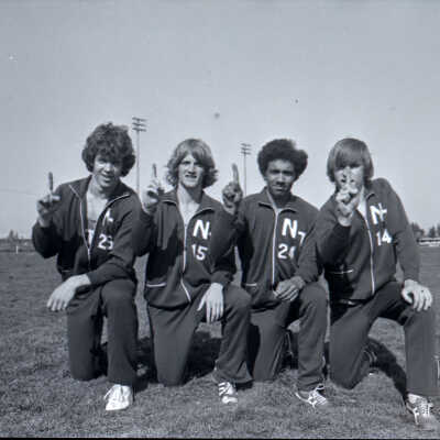 North Thurston High School Track Meet, 1975: Frame 43e