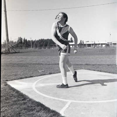 North Thurston High School Track Meet, 1975: Frame 35e