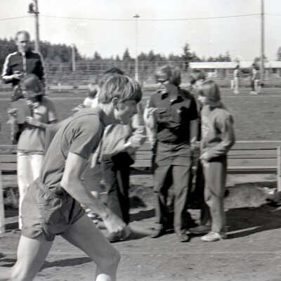North Thurston High School Track Meet, 1975: Frame 41e