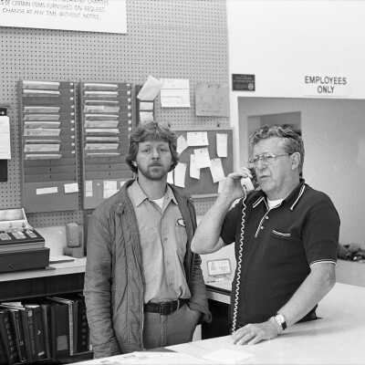 Village Rental Center, Tom and Cy Cundy (AD)