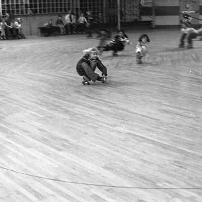 Unidentified people, Skateland, Lacey, Washington, Date unknown: Frame 28b