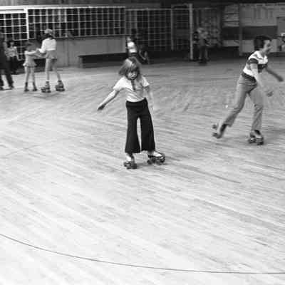 Unidentified people, Skateland, Lacey, Washington, Date unknown: Frame 43b