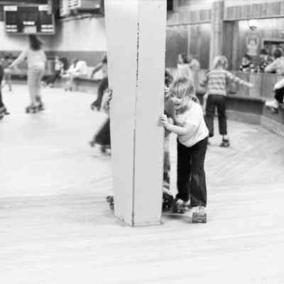 Unidentified people, Skateland, Lacey, Washington, Date unknown: Frame 15a