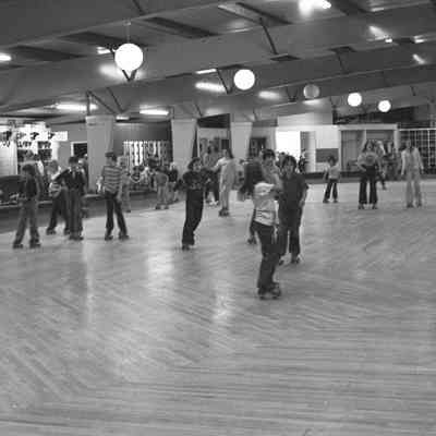 Unidentified people, Skateland, Lacey, Washington, Date unknown: Frame 19b