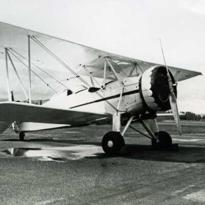 Stearman Biplane, Olympia Airport, 1935-36