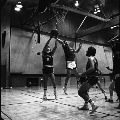 Tru-Truss v. Coast-to Coast men's basketball game, 1977: Frame 41b