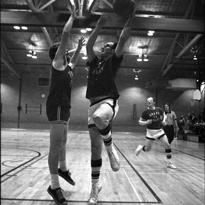 Tru-Truss v. Coast-to Coast men's basketball game, 1977: Frame 42b