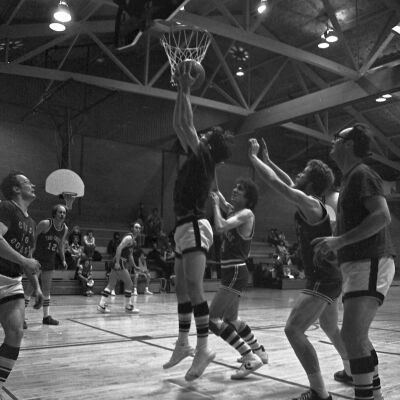 Tru-Truss v. Coast-to Coast men's basketball game, 1977: Frame 8