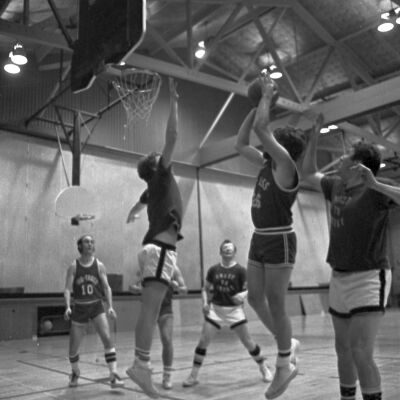 Tru-Truss v. Coast-to Coast men's basketball game, 1977: Frame 12