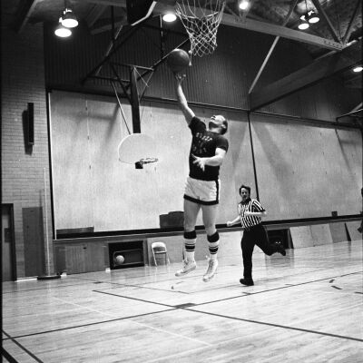 Tru-Truss v. Coast-to Coast men's basketball game, 1977: Frame 36b