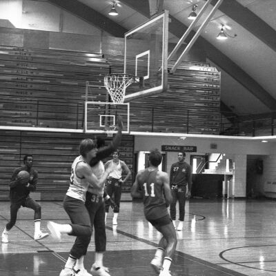 Seattle Supersonics at Capital Pavilion, St. Martin's University, Date unknown: Frame 42a
