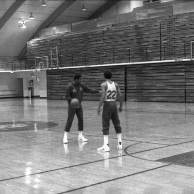 Seattle Supersonics at Capital Pavilion, St. Martin's University, Date unknown: Frame 43b