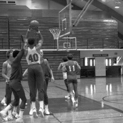 Seattle Supersonics at Capital Pavilion, St. Martin's University, Date unknown: Frame 1b